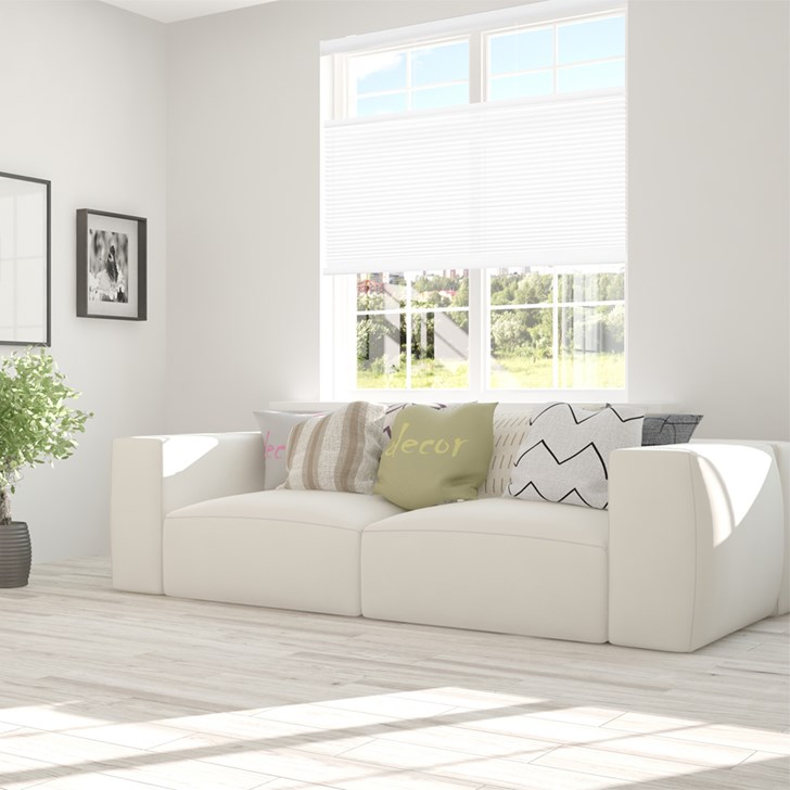 Color: Airy White SCC7014; Light Control: Top Down Bottom Up