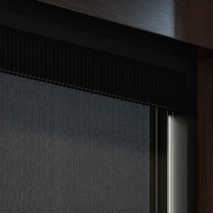 Color: Verona 5% Black; Lift: Continuous Corded Loop