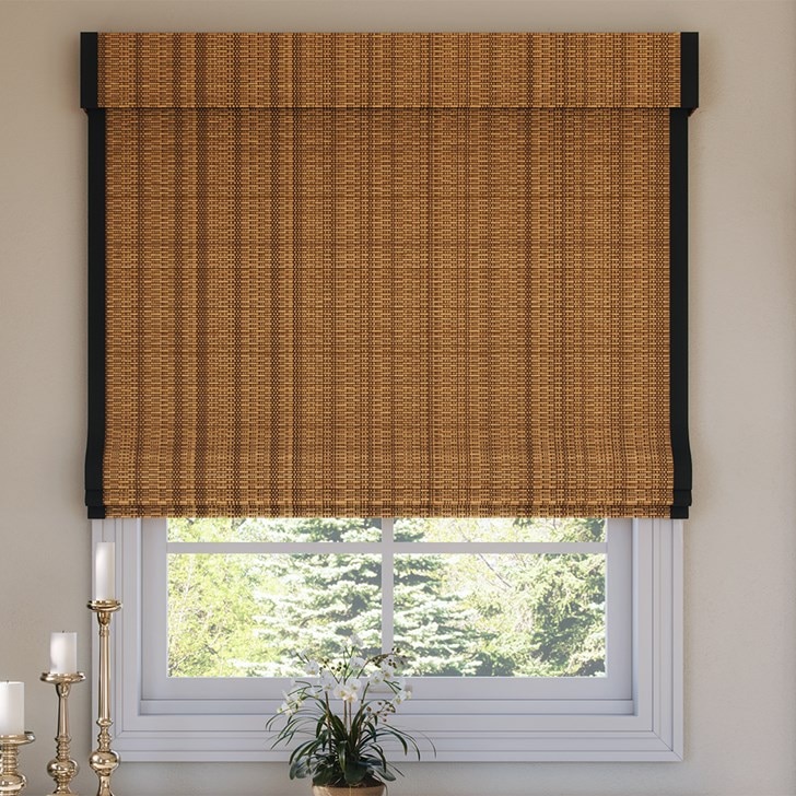 Color: Crete Coast; Liner: Blackout in Brown