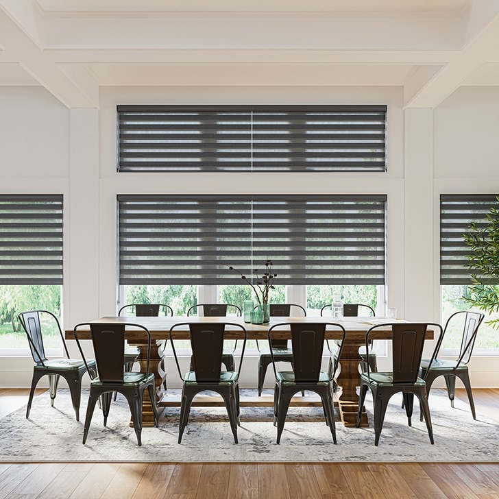 Color: Villa Umber; Lift: Continuous Corded Loop