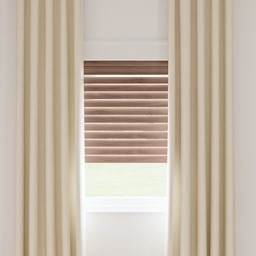 Alternate image for Basic Cordless 2 Inch Faux Wood Blinds