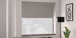 Economy Blackout Vinyl Roller Shades