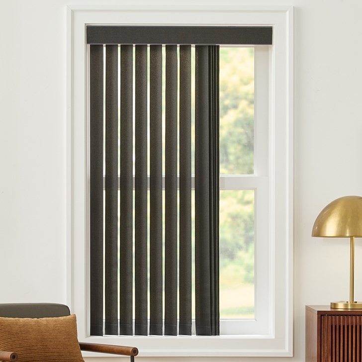 Color: London Charcoal 1444; Tilt Open: Right to left