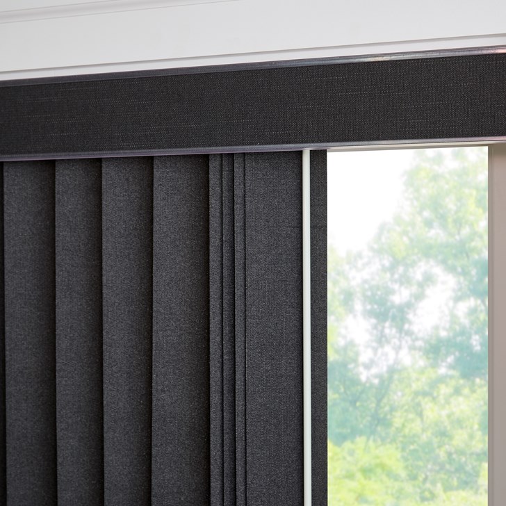 Color: London Charcoal 1444; Tilt Open: Right to left