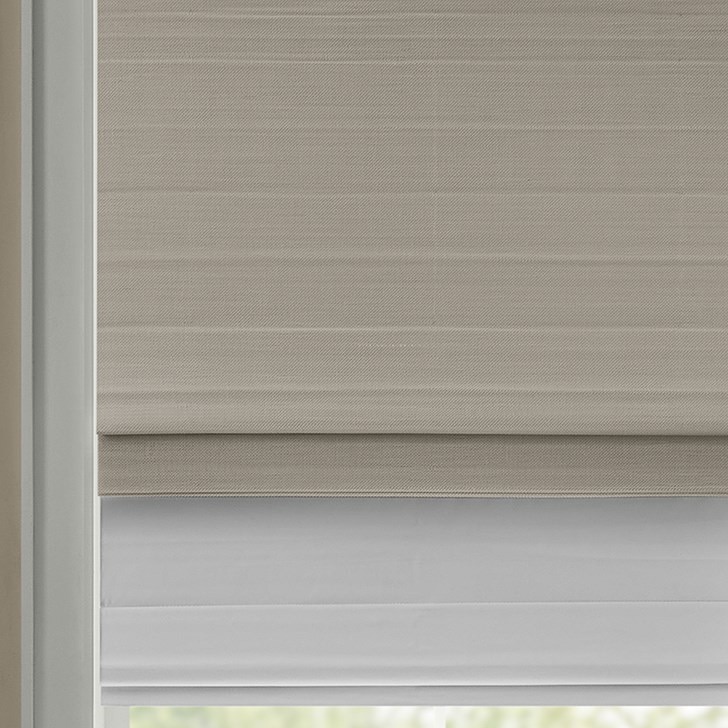 Color: Hana Cotton D07-02; Lift: Cordless; Light Control: Movable Blackout Liner; Headrail: No Val